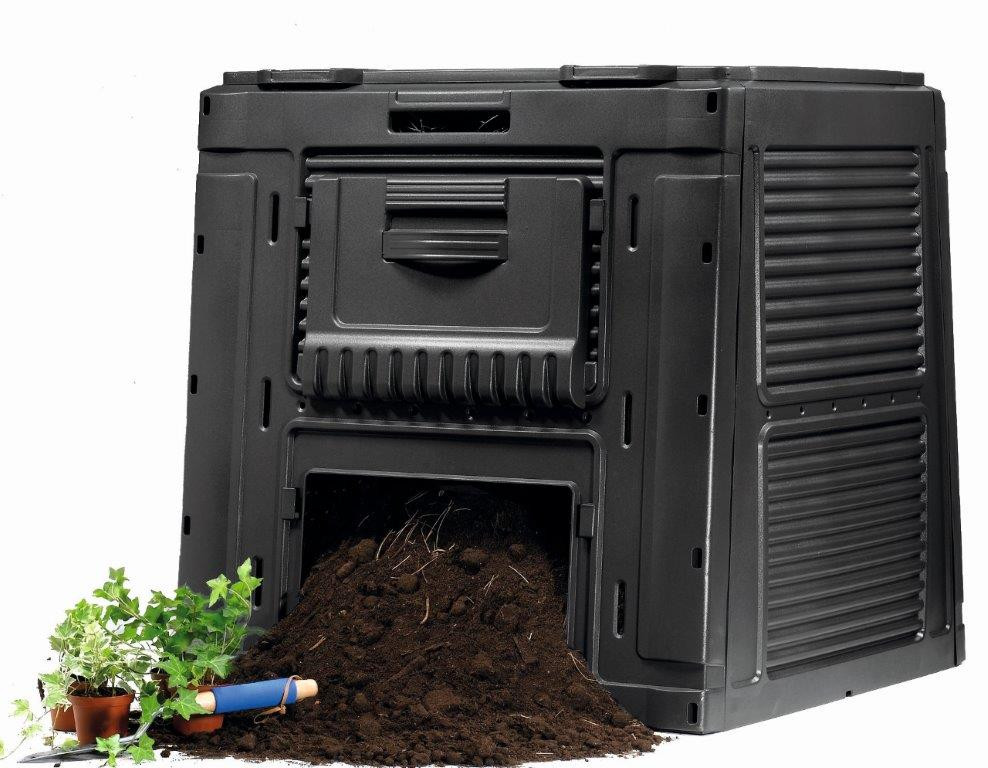 Kompostér Keter E-kompostér 470L s podstavcom čierny
