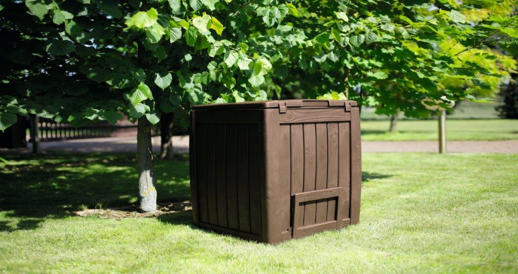 Kompostér Keter Deco kompostér 340 L whiskey hnedá