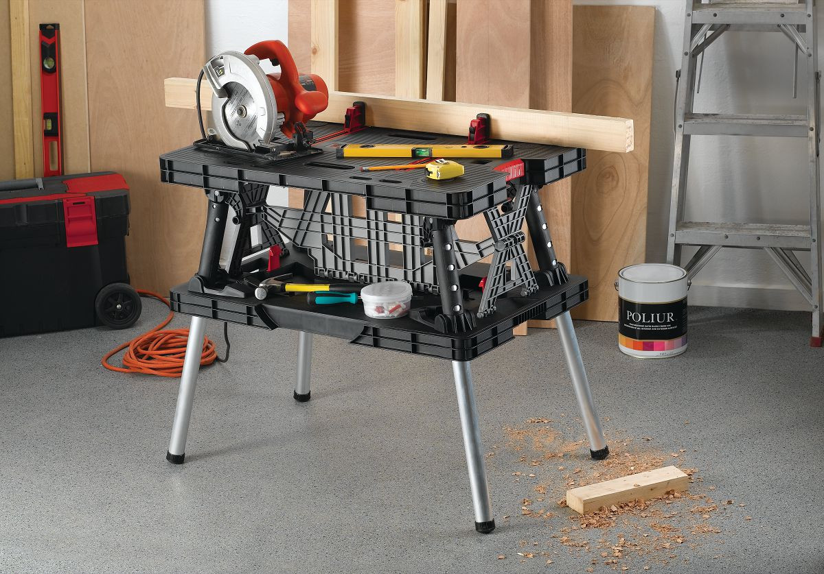 Stôl Keter Folding Work Table dielenský