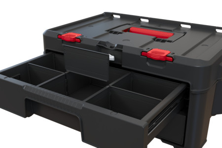 Box Keter Stacku0027Nu0027Roll s dvoma zásuvkami