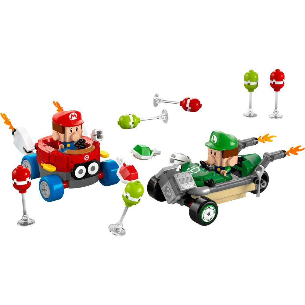 Mario Kart Baby Mario v Baby Luigi 72034