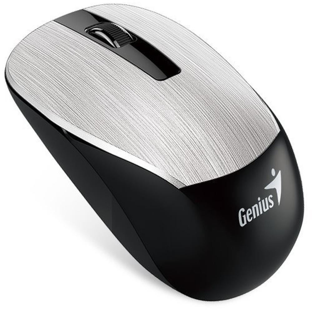 NX-7015 strieborná bezdrôtová myš GENIUS