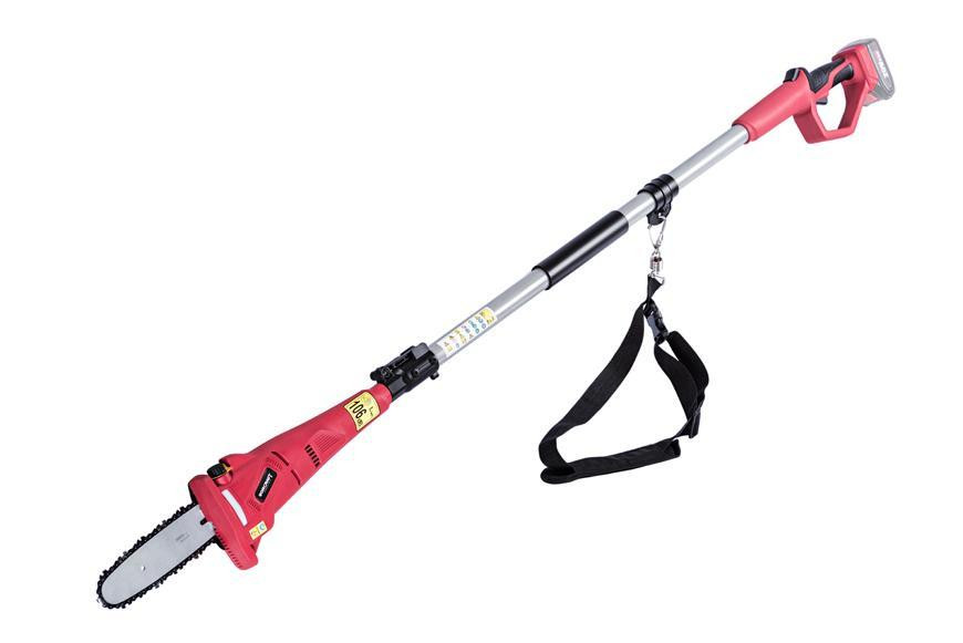 Píla Worcraft CPS-S20Li ShareSYS, 20V Li-Ion, vyvetvovacia, lišta 8&quot; OREGON, teleskopická 188-270 cm