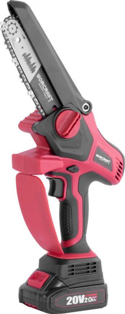 Píla Worcraft CHS-S20LiBPM ShareSYS, 20V Li-Ion, ručná, mini reťazová, bezuhlíková, lišta 15 cm, SET v kufri (náhrada za 114570)