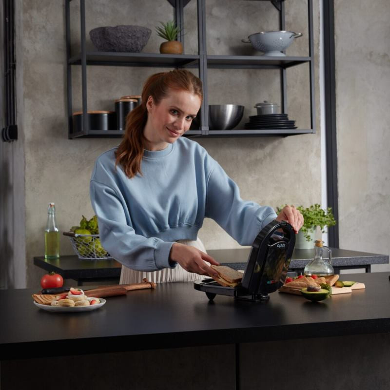 LOVIO Toaster, Kontaktný elektrický gril, 750W, či