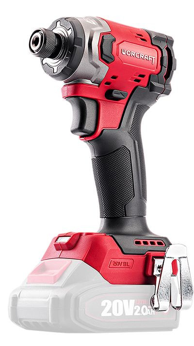 Uťahovák Worcraft CIS-S20LiBM-260 ShareSYS, 20V Li-Ion, rázový, 260Nm, bezuhlíkový, SET 1x akumulátor 2.0 Ah + 1x nabíjačka, v k