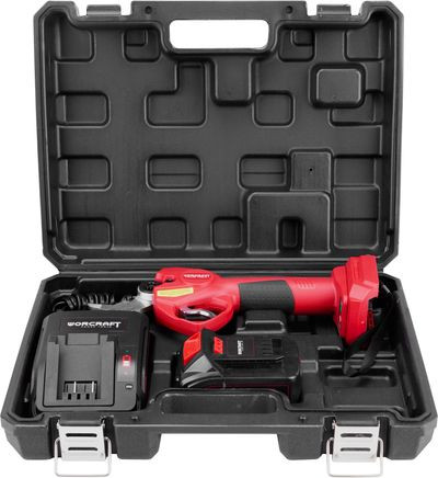 Nožnice Worcraft CSC-S20LiBP ShareSYS, 20V Li-Ion, záhradné, akumulátorové, na konáre, cut.30 mm, 1x 2.0 Ah akumulátor, 1x nabíj