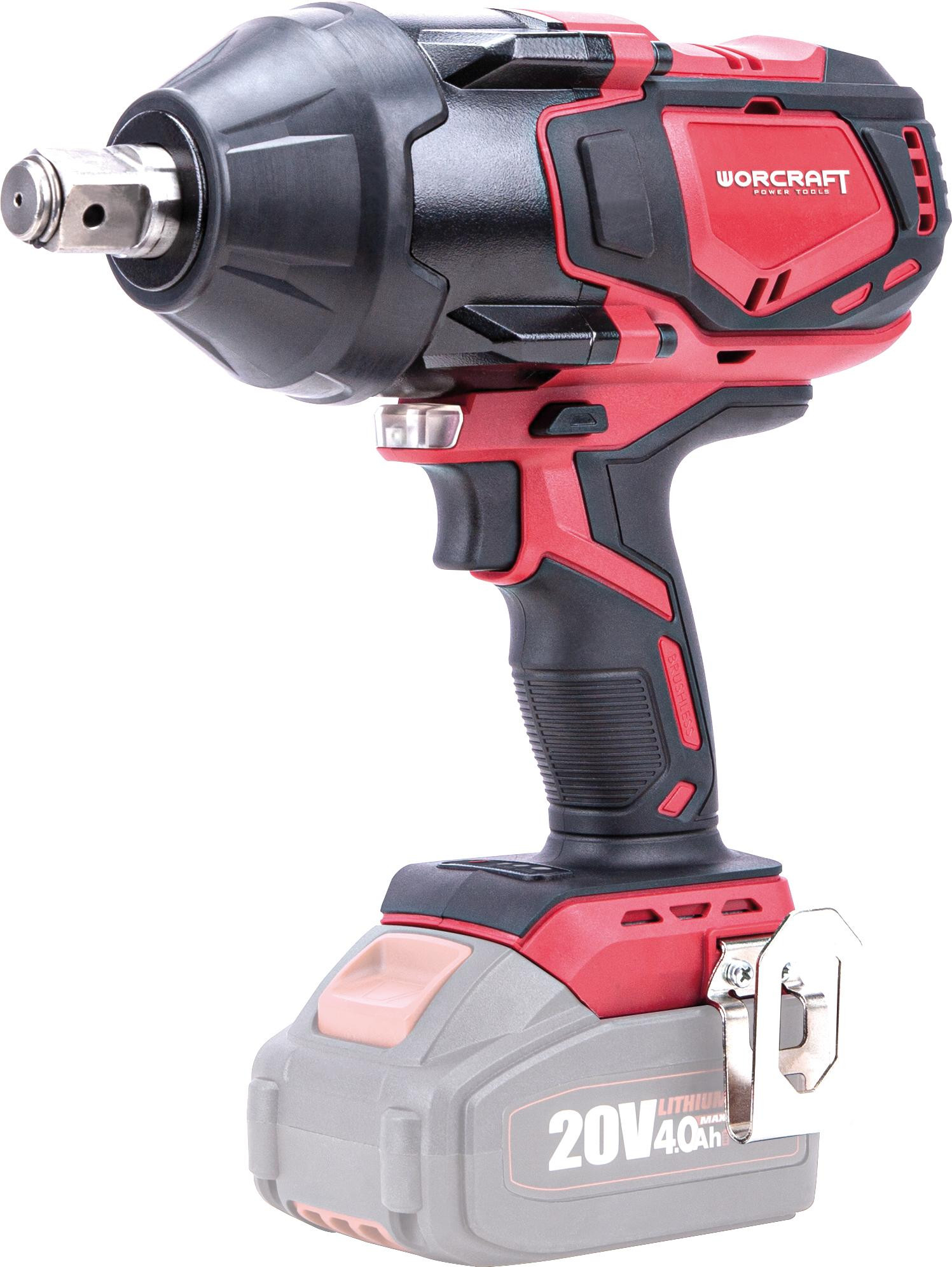Uťahovák Worcraft CIW-S20LiBH-1800 ShareSYS, 20V Li-Ion, rázový, 1800Nm, 3/4&quot; square