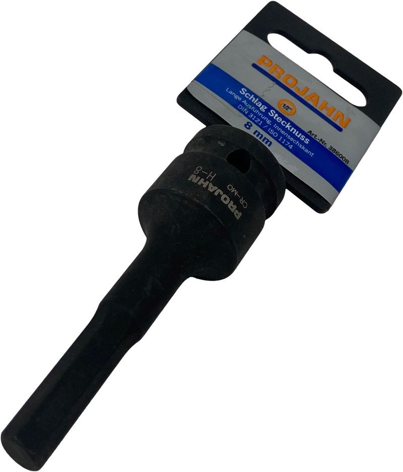 Adapter PROJAHN 1/2" hex, 8mm