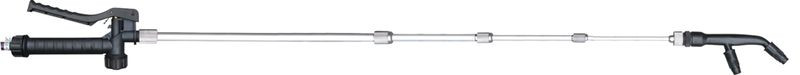 Tyc postrekovača Kingjet s rukoväťou a tryskou, teleskop, 93-250 cm, Alu, 8 mm