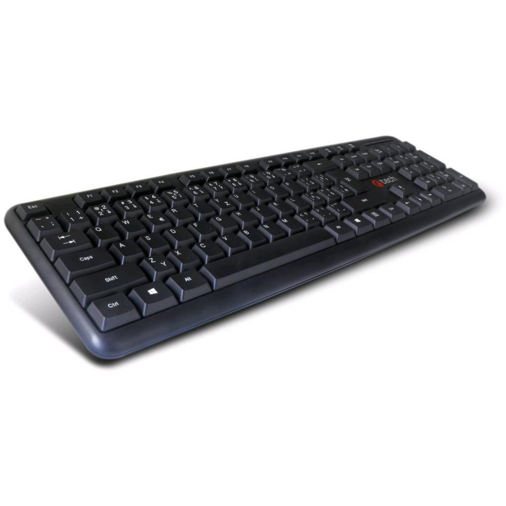 C-TECH KB-102 USB slim black, CZ/SK