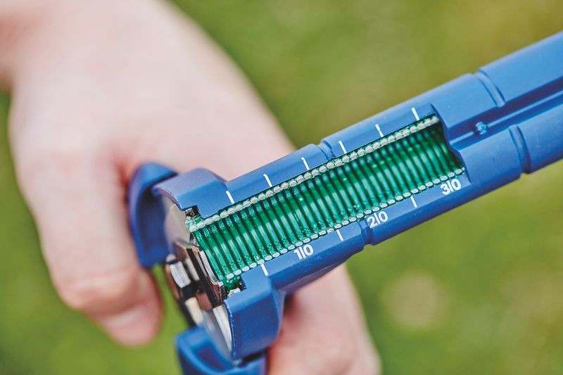 Kliešte RAPID FP222, viazacie na spony, sponkovacie, na pletivo a plot so zásobníkom, na viazanie pletiva, na drôt, spony 5-11 m