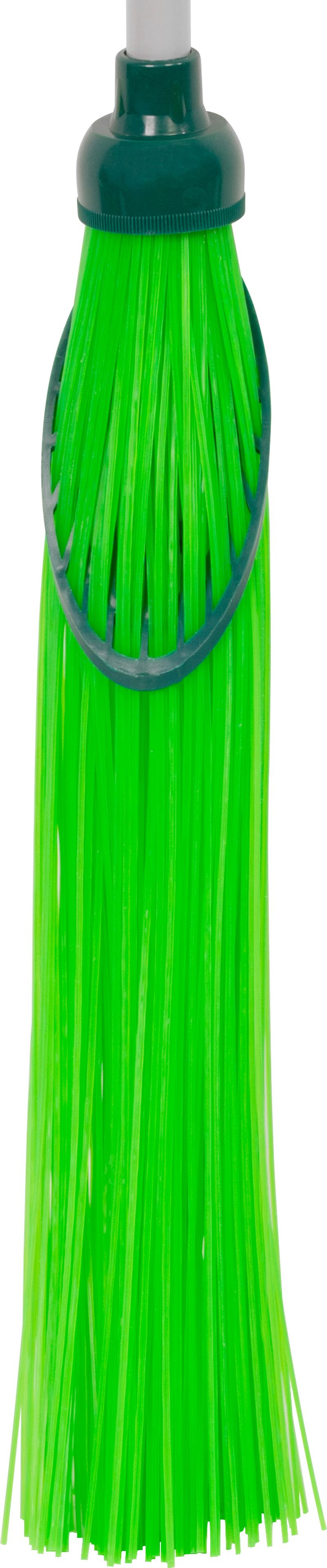 Metla Cleonix 3803, Wicker, zelená, kovová násada 165 cm, 15x59 cm