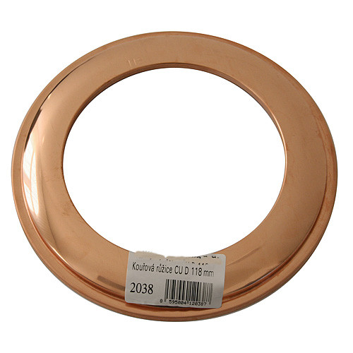 Ružica dymová Antikoro 132 mm, Cu, na dymovod