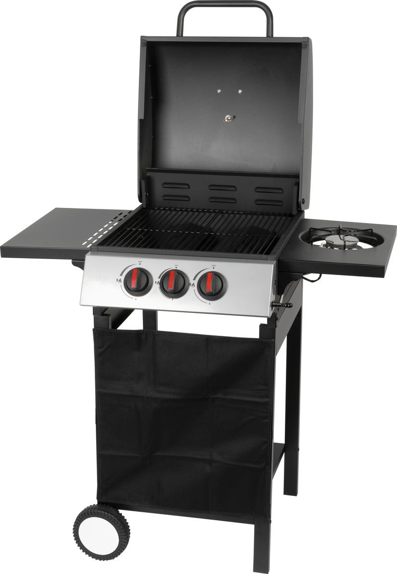Gril Strend Pro Valencia, BBQ, plynový 2+1 horáky