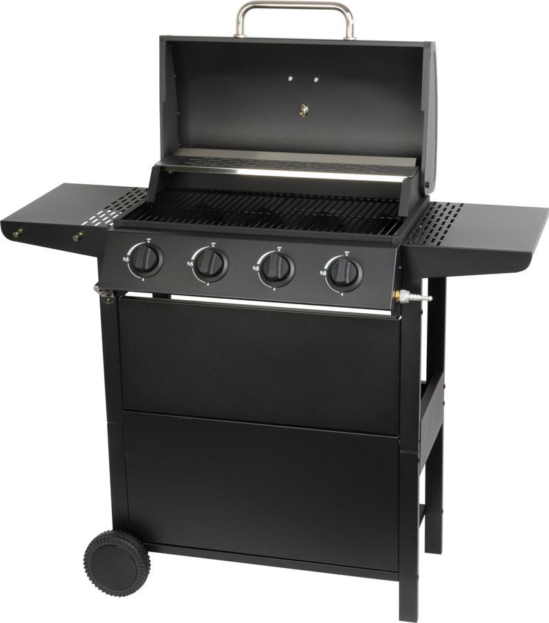 Gril Strend Pro Malaga, BBQ, plynový, 4 horáky