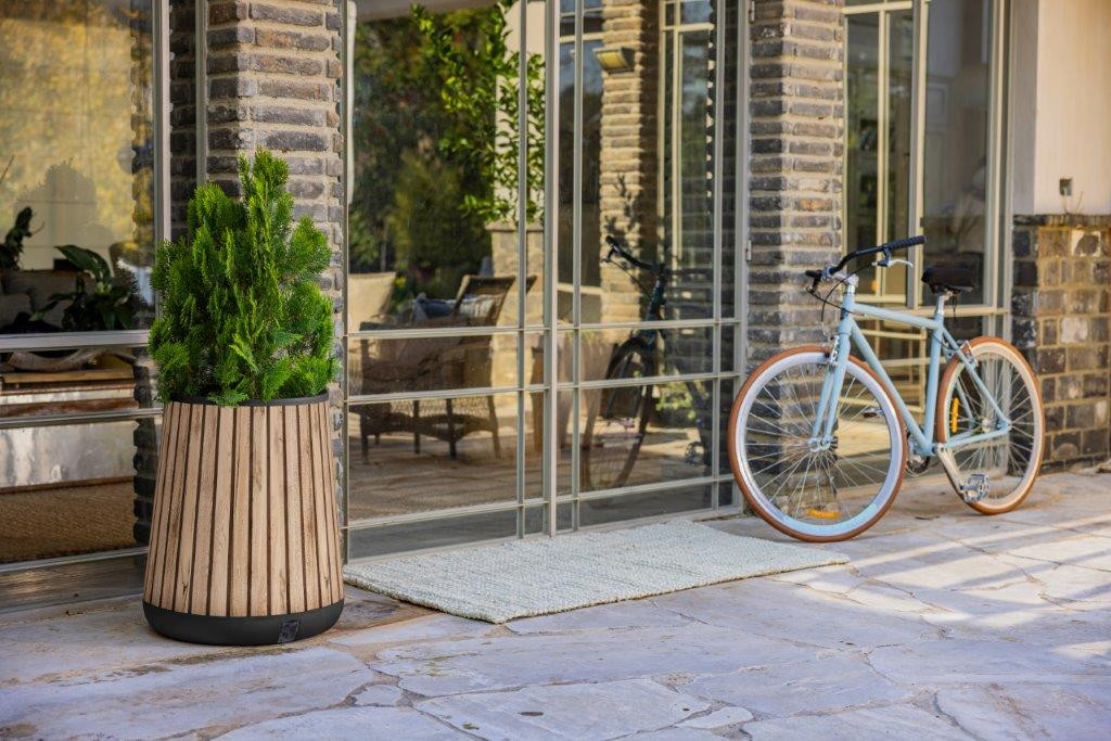 Kvetináč Keter Deco Conic walnut