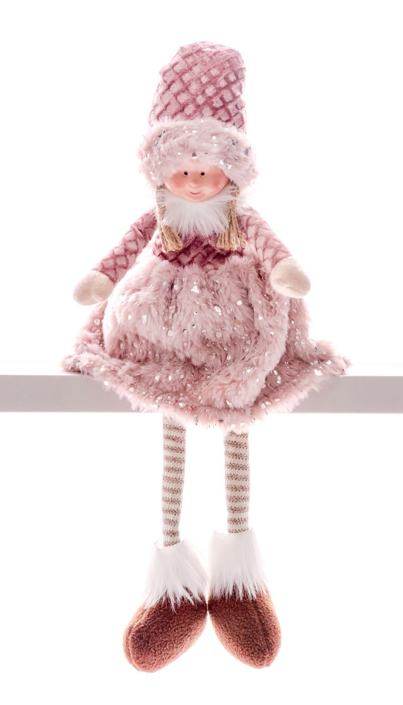 Dekorácia MagicHome Vianoce, Anjel, 58 cm