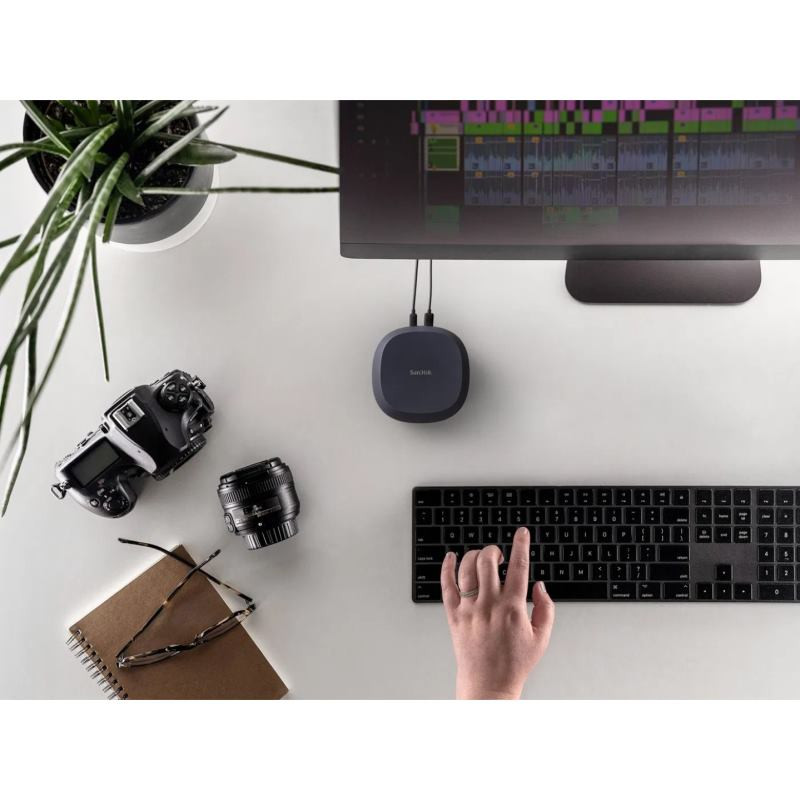 SANDISK Desk Drive 8 TB, Externý disk SSD, USB-C