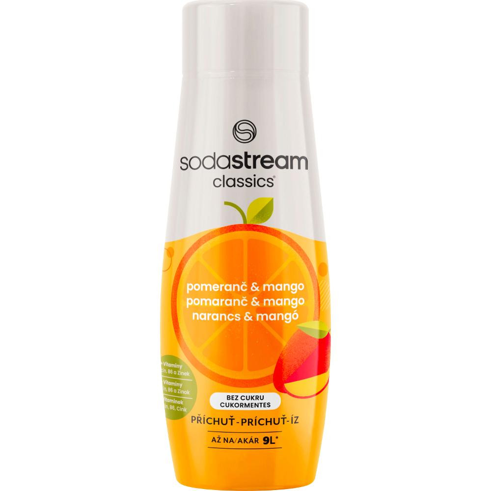 Sirup Pomaranč Mango Zero 440 ml SODA