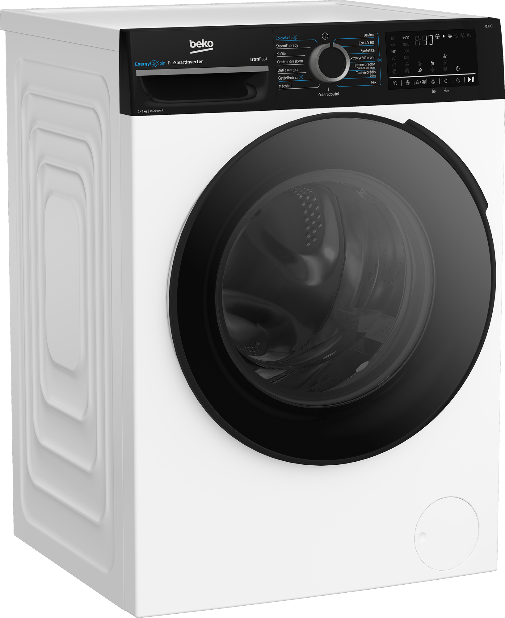 BM3WFU4841WBC: Práčka (8 kg, 1400 ot./ min)