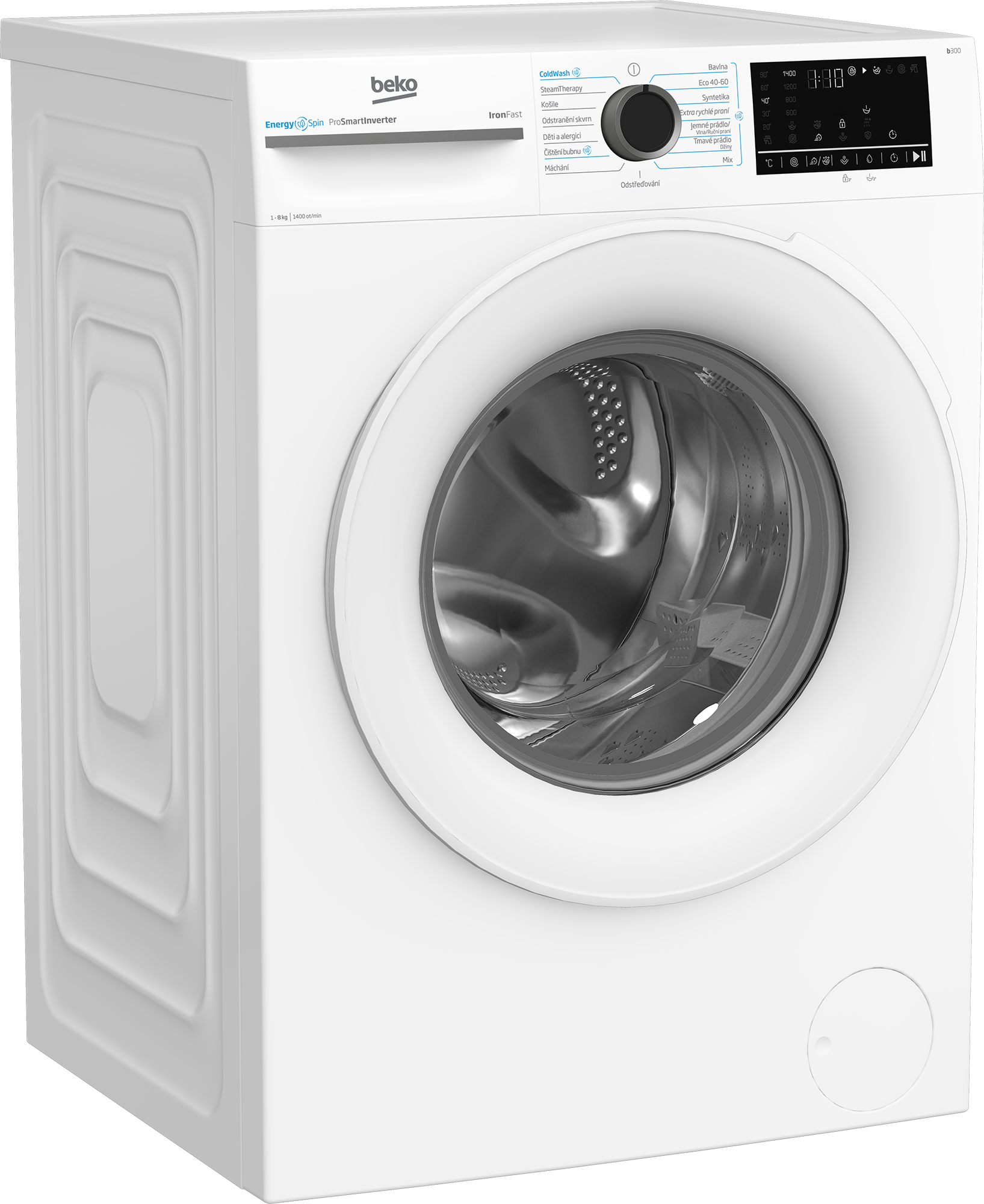 BM3WFU4841WW: Práčka (8 kg, 1400 ot./ min)