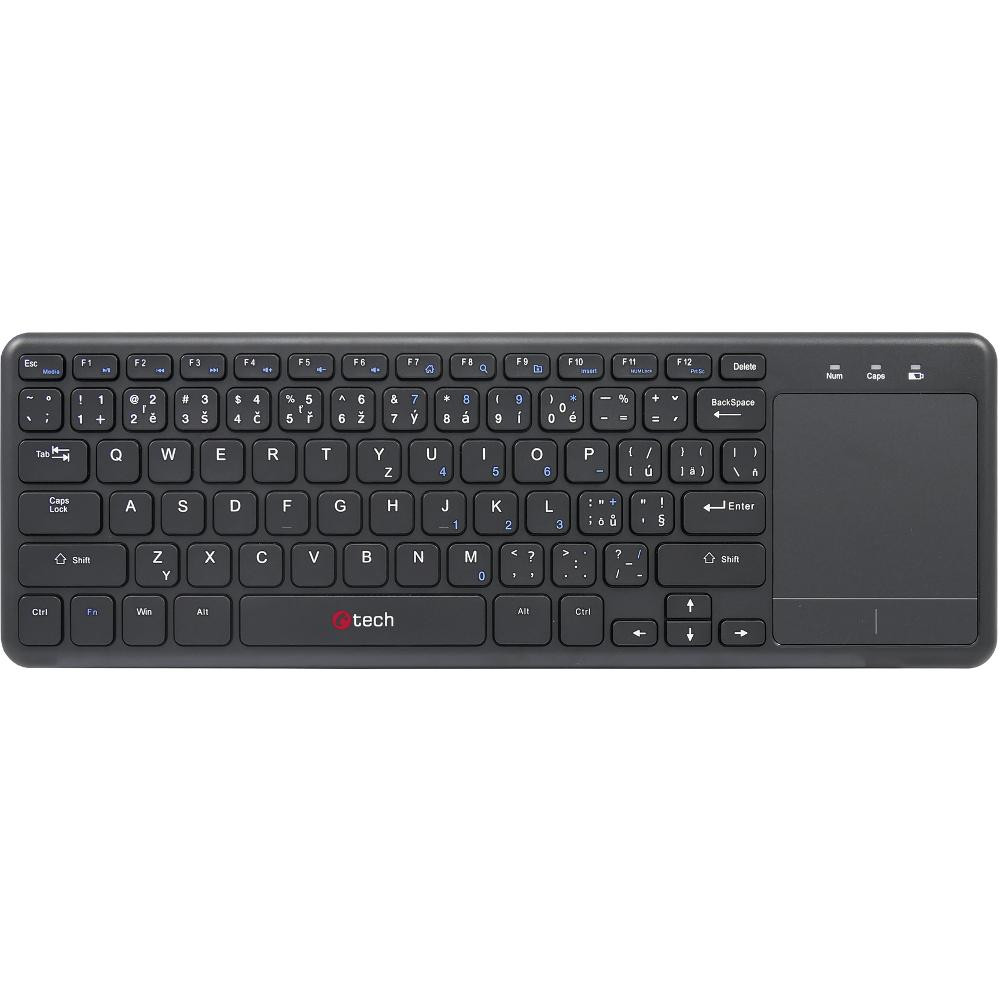 C-TECH WLTK-01 bezdrôtová klávesnica s t