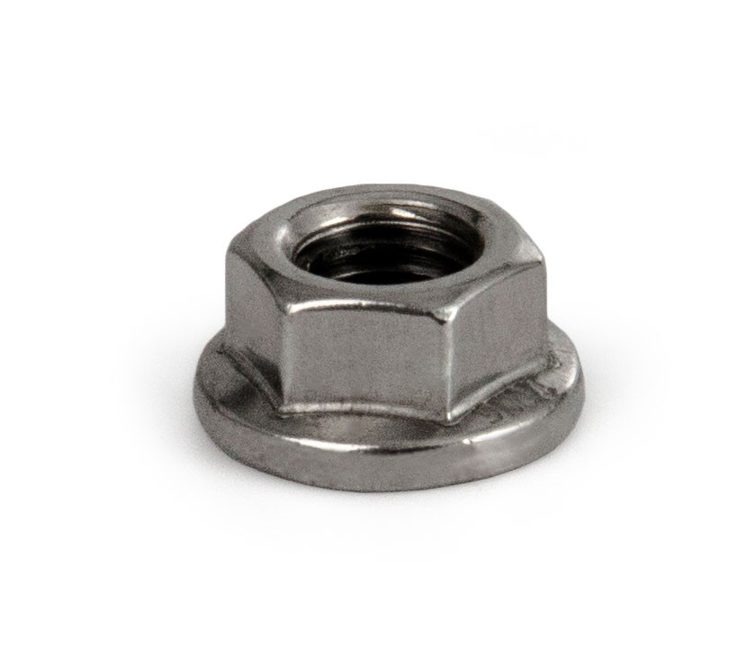 Matica G21 prírubová M10, DIN 6923, nerez