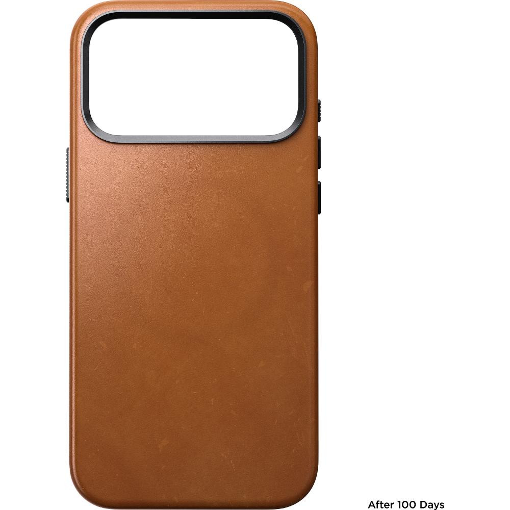 Leather Case iP17 Pro Max English tan