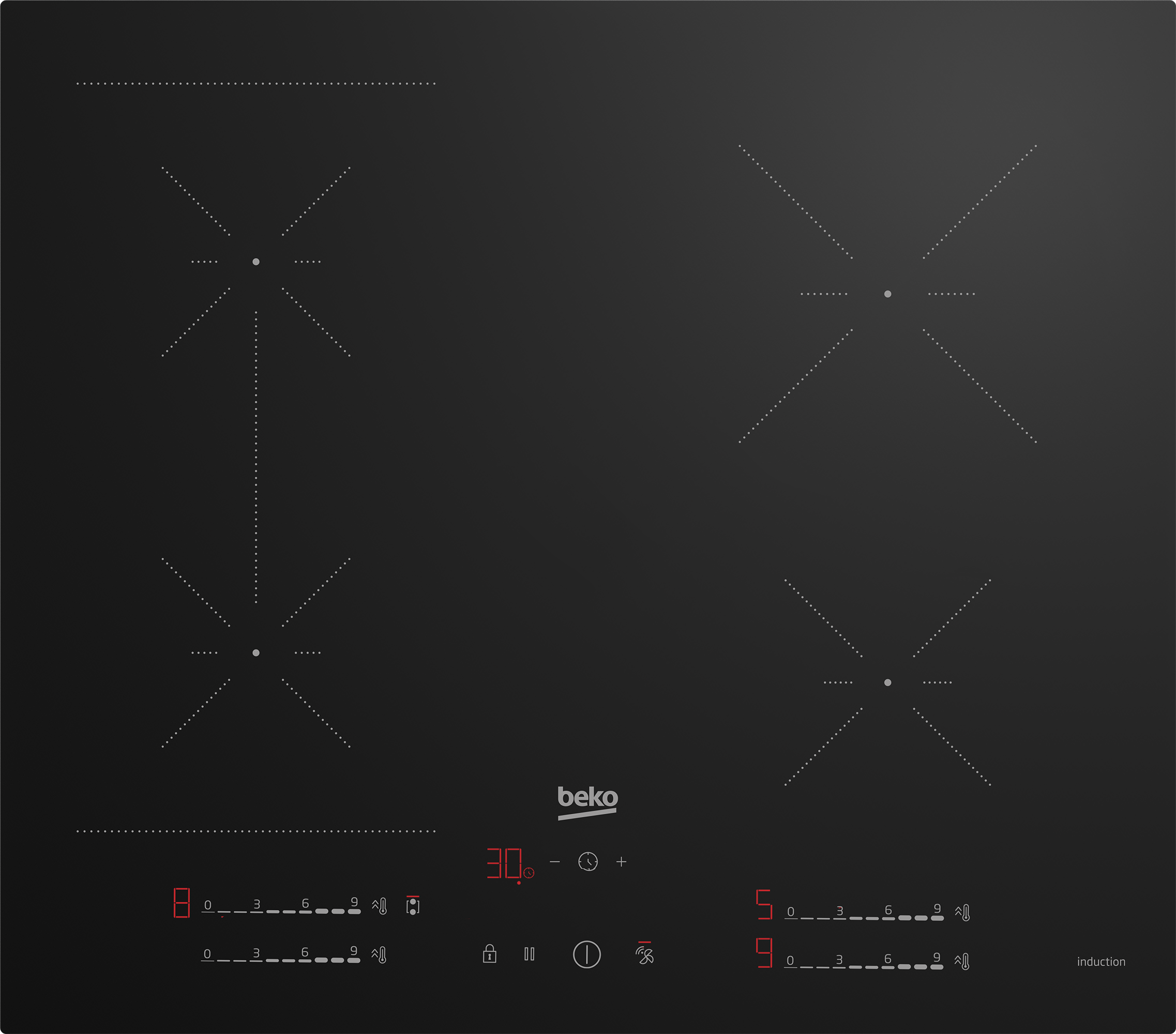 HII64700SUFT: Varná doska (Indukčná, 60 cm)