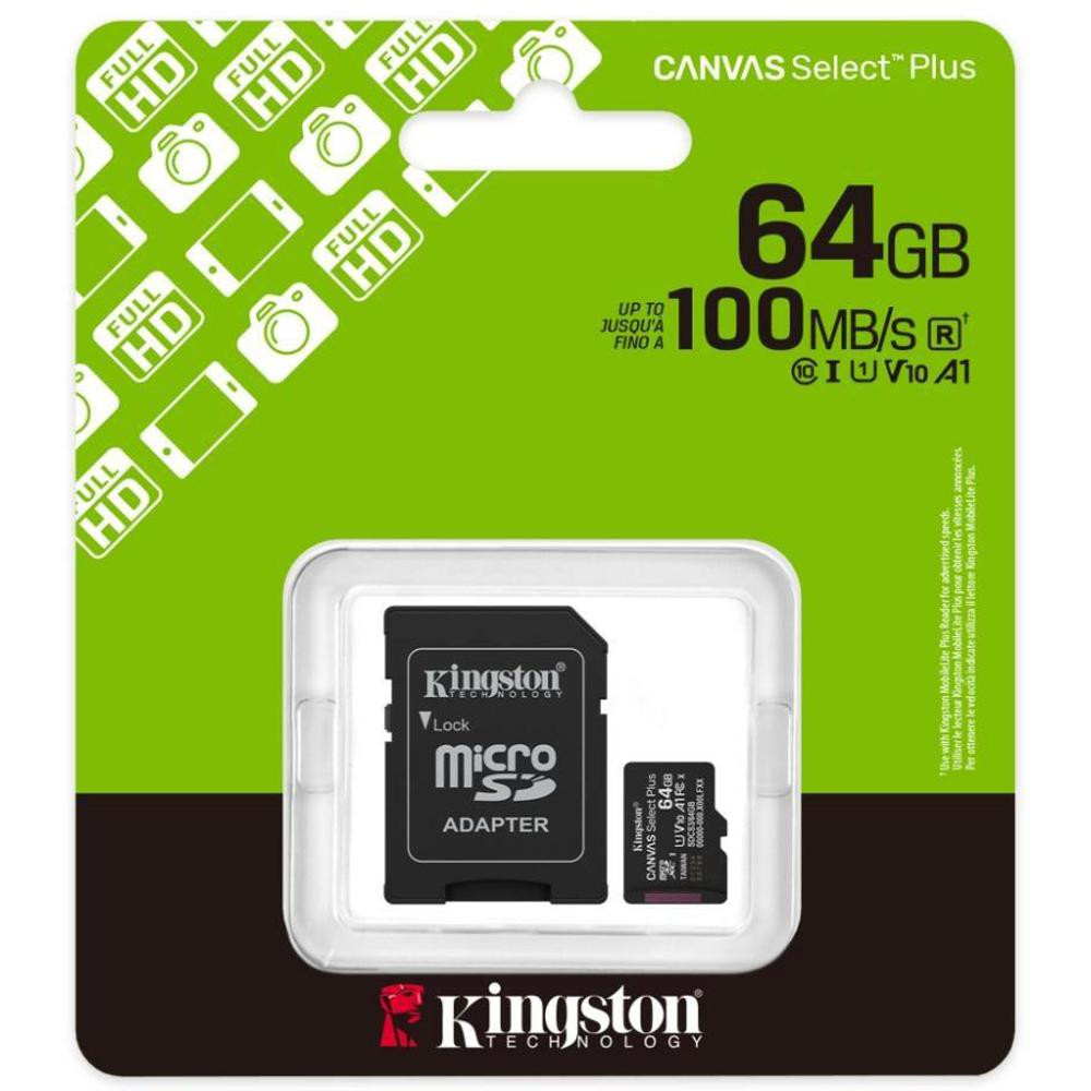 SDCS3/64GB MicroSDXC UHS-I v2 KINGSTON