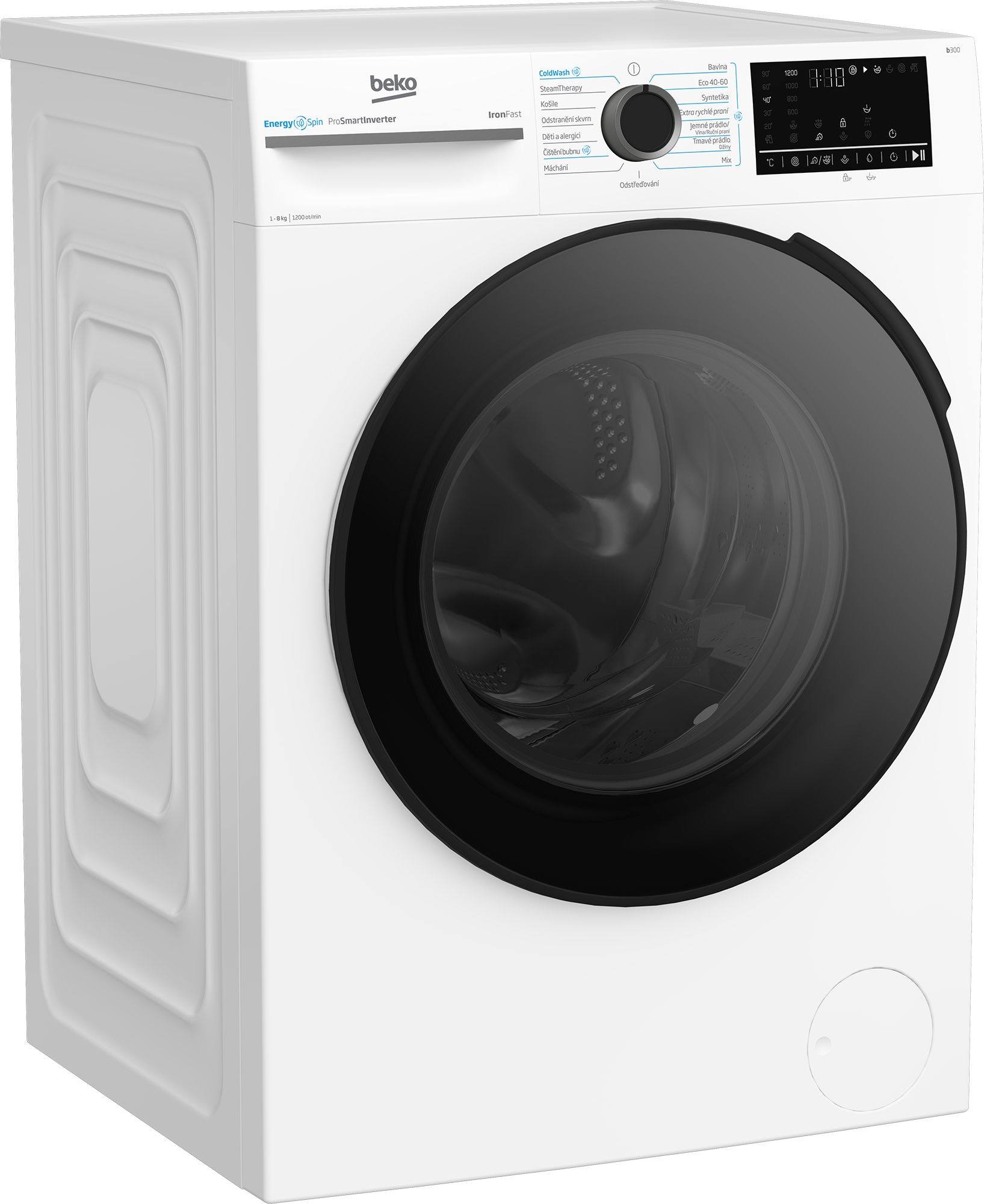 BM3WFU4821WC: Práčka (8 kg, 1200 ot./ min)