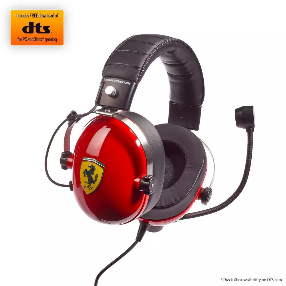 T.RACING SCUDERIA FERRARI ed DTS Headset