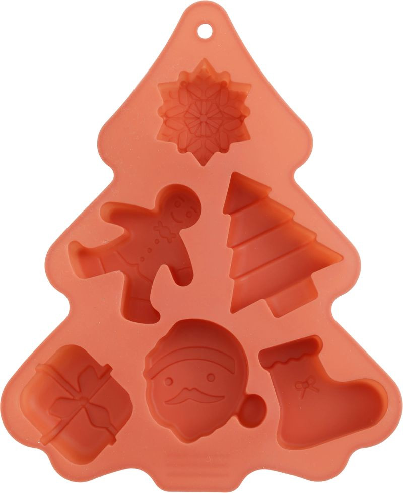 Forma MagicHome, silikónová, na pečenie, 6 vzorov , 22,2x18,5x2,5 cm