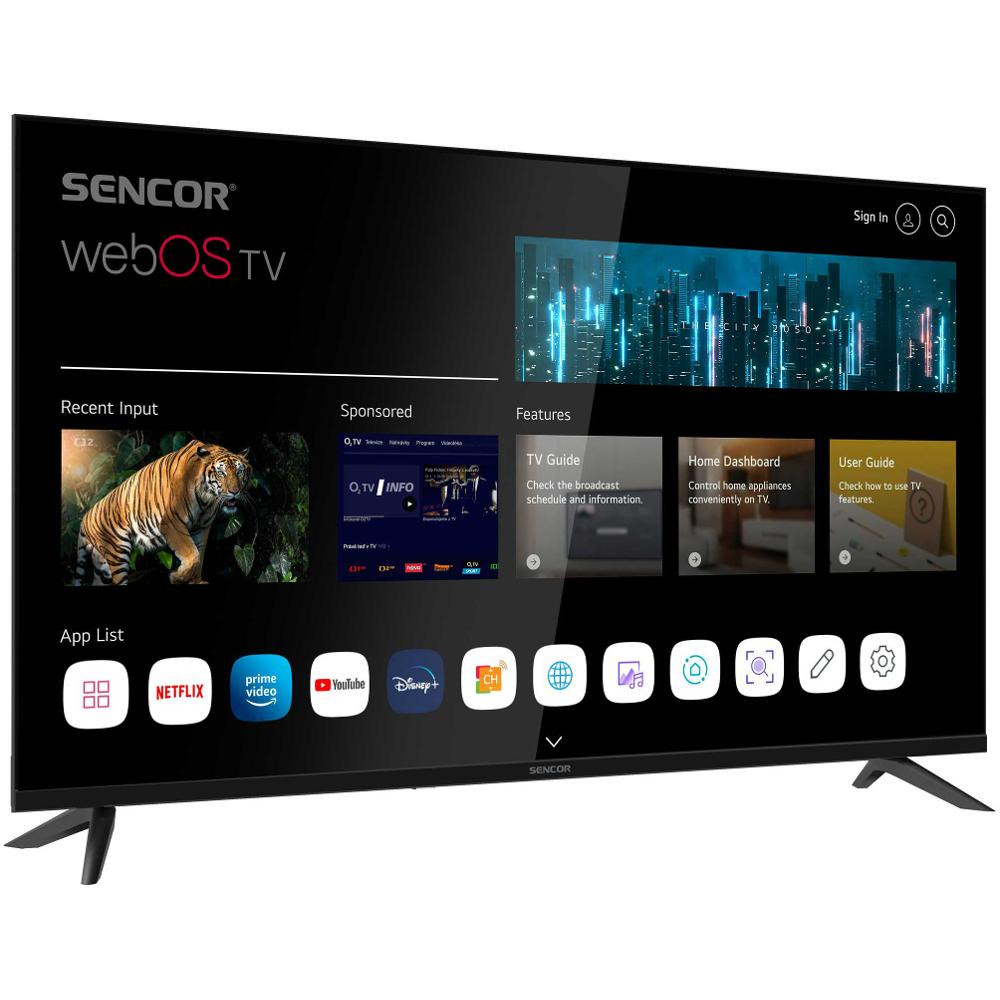 SLE 40FS811B WEBOS SMART TV SENCOR