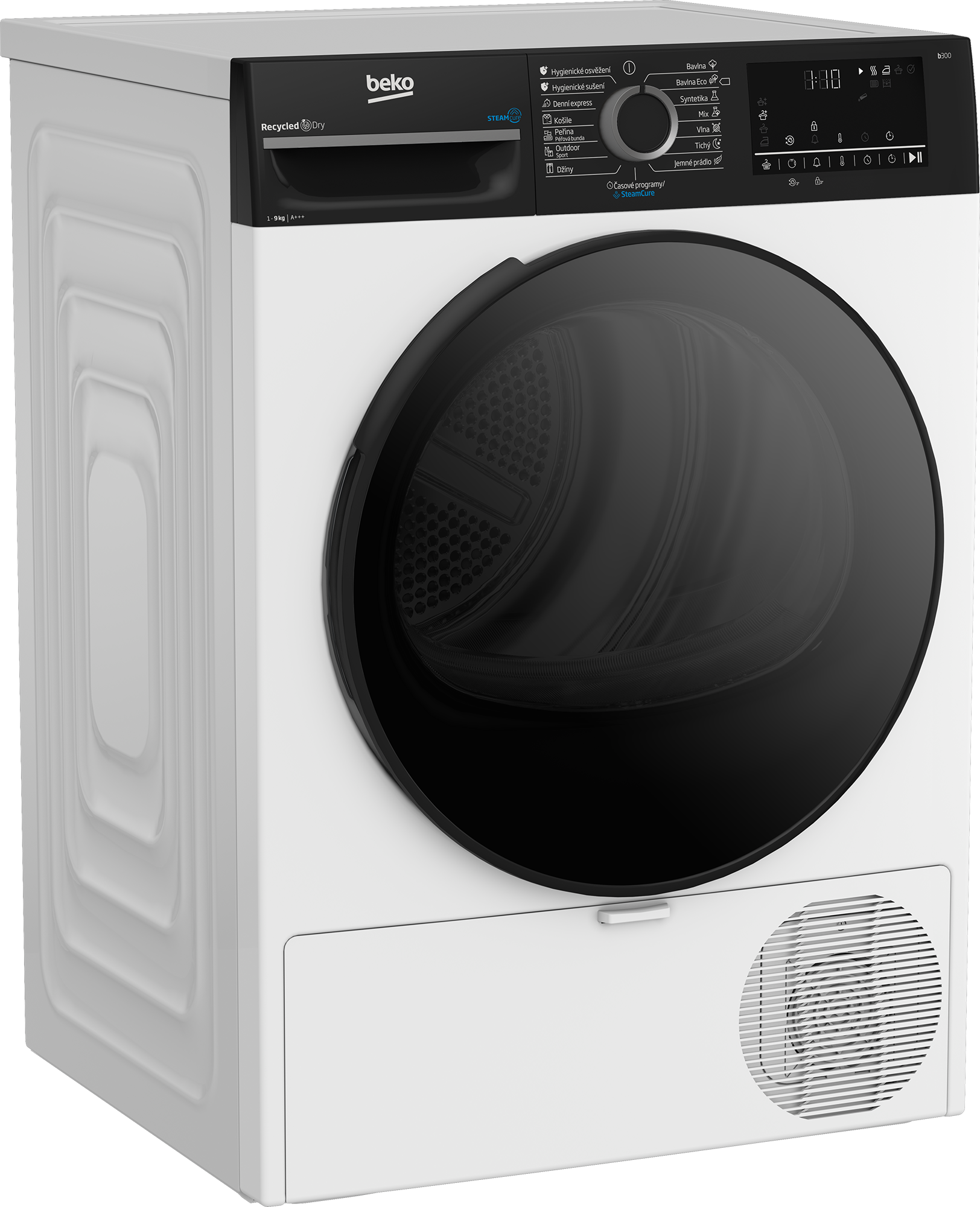 BM3T4924WBC: Sušička (s tepelným čerpadlom, 9 kg)
