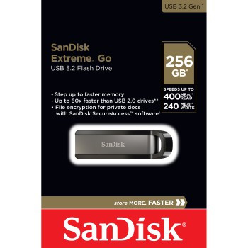 SanDisk Ultra Extreme Go 3.2 USB, 256GB