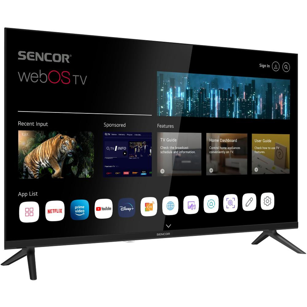 SLE 32S810B WEBOS SMART TV SENCOR