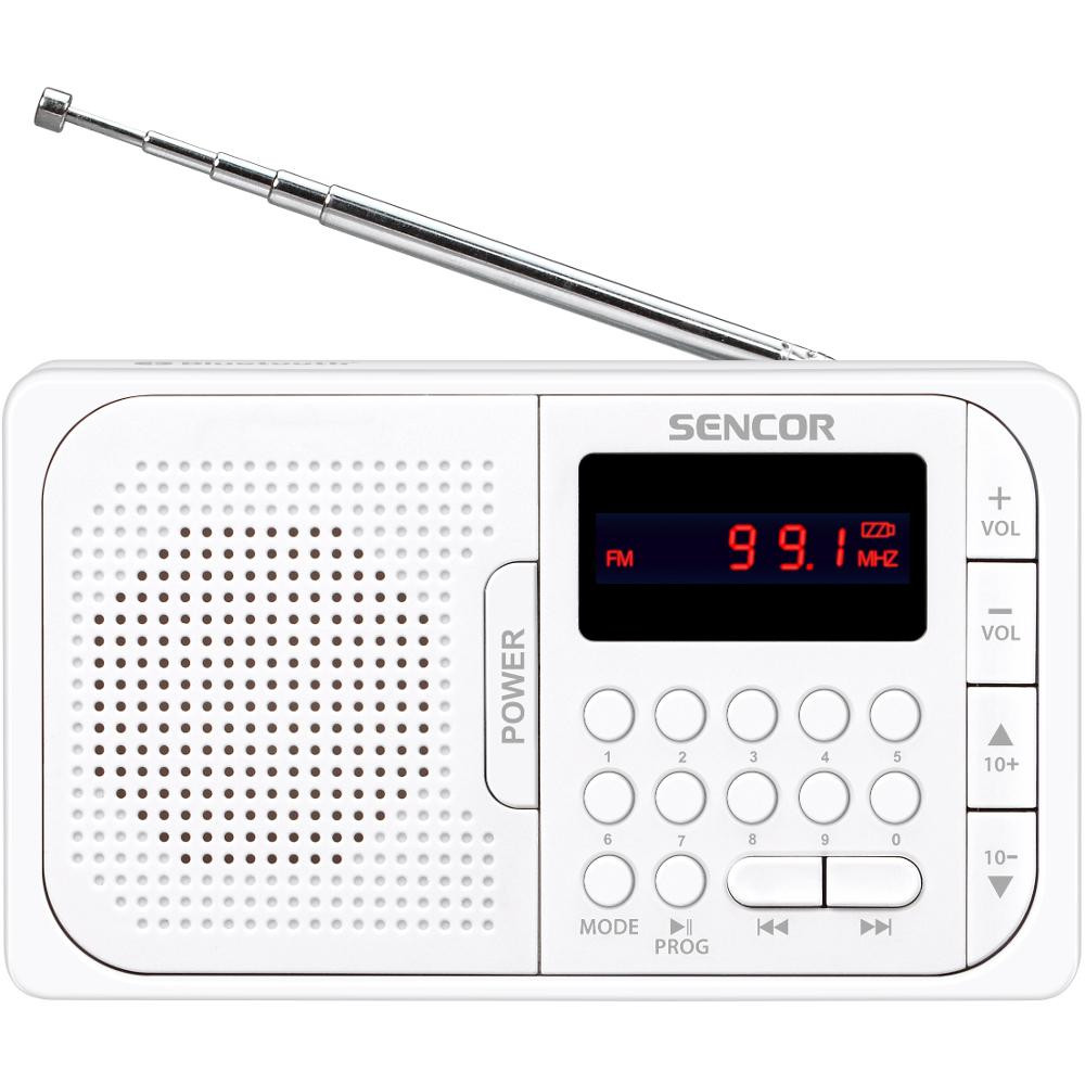 SRD 216 WH FM/BT/USB/SD SENCOR
