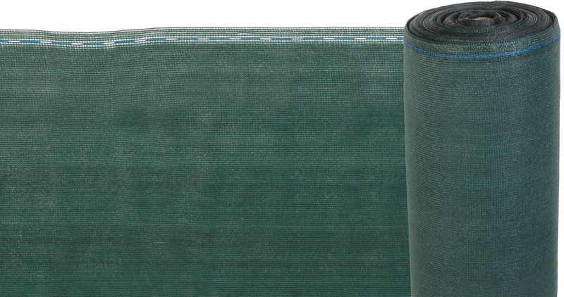 Tkanina tieniaca PRIVAT.NET 1,2x50 m, sieť, HDPE, UV, 230 g/m2, 95% zelená