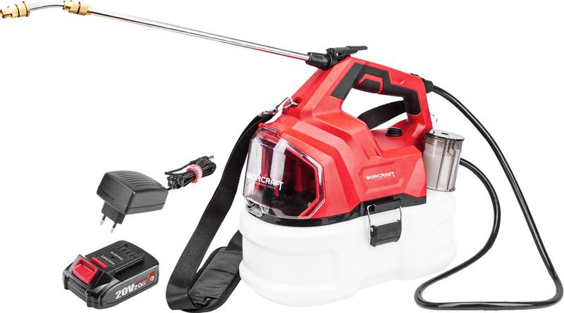 Postrekovač Worcraft CBS-S20Li-5L ShareSYS, 5 lit., 20V, 10W, SET 1x 2.0 Ah akumulátor, 1x nabíjačka
