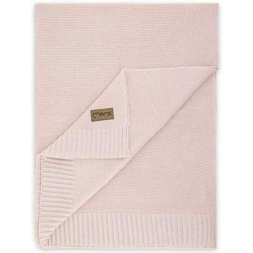 Dětská pletená deka HUG růžová MOMI
